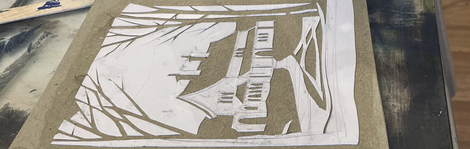 SWA Christmas Collagraph Print Workshop